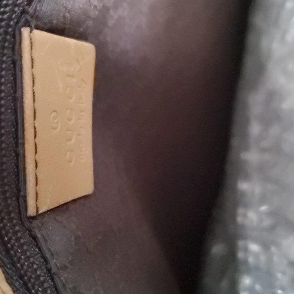 Gucci Authentic Leather Tote Elegant Tan Bag ECU silver Hardwear - Picture 7 of 13